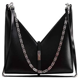 Givenchy Cut Out Small Handtasche aus Leder schwarz Schwarz