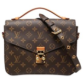 Borsa Louis Vuitton Monogram Pochette Metis Marrone Marrone