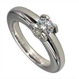 Bague Cartier C de Solitaire en or blanc 18K avec diamant Autre