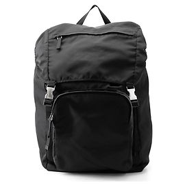 Sac à main Prada Nylon V135 en Black Noir