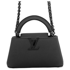 Borsa Louis Vuitton Capucines EW MINI Nero