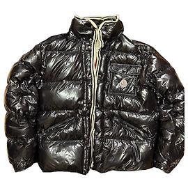 Giacca Moncler Nera Lucida Nero