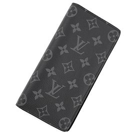 Louis Vuitton Monogram Eclipse Long Wallet Black