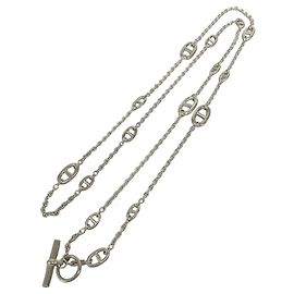 Hermès Collar HERMES Chaine d'Ancre Farandole Plata