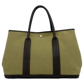 Hermès Sac à main Hermes Garden Party PM Marron Kaki