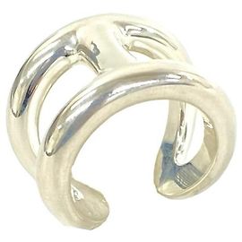 Hermès HERMES Osmo's GM Ring in Silver 925 Silvery