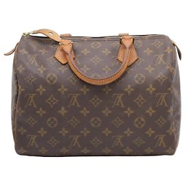 Louis Vuitton Speedy 30 Monogram Canvas Marrom