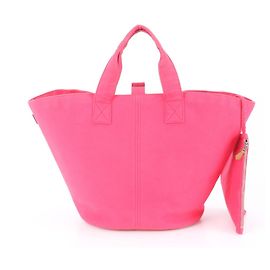 Hermès Hermes Panier de Plage PM Leather Tote Bag Pink