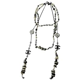 Collana lunga Chanel Coco Mark Multicolore