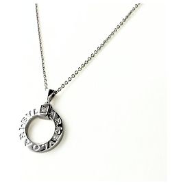 BVLGARI Bulgari Circle Pendant Diamond Necklace Other