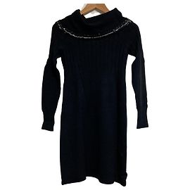 Autre Marque Vestido de malha Blugirl Blumarine Preto