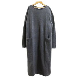 Autre Marque HER. Wool Knit Dress Brown