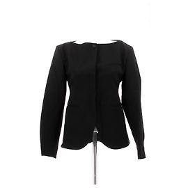 Autre Marque Schwarze Jacke aus Polyester Schwarz