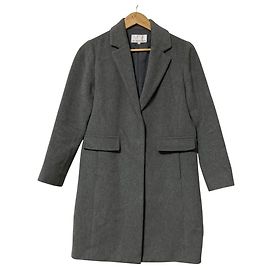 Autre Marque M-premier Wool Long Chester Coat Brown