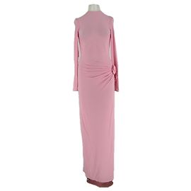 Robe longue rose Magda Butrym Rose