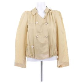 Camicia Isabel Marant dorata in cotone D'oro