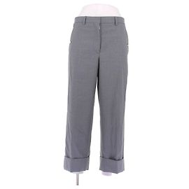 Thom Browne Hellgraue gerade geschnittene Hose Grau