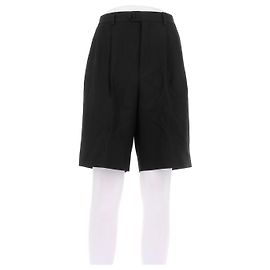 Céline schwarze Wollshorts Größe 38 Schwarz