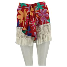 Autre Marque Saia PATBO multicolor em algodão com nó Multicor