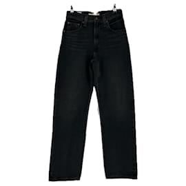 Vaqueros Levi's Easy dad negros de algodón Negro