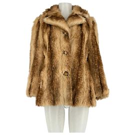 Autre Marque Giacca in ecopelliccia Beige