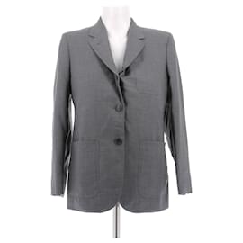 Thom Browne Grey Wool Suit Grey