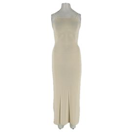 Autre Marque DISSH Maxikleid beige aus Viskose Beige