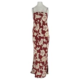 Autre Marque Rotes Trägerkleid Rot