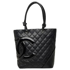 Sac Cabas Chanel Cambon Line Noir Noir