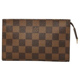Set borsa e pochette Louis Vuitton Damier Mare Marrone Damier ebene