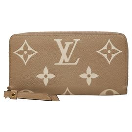 Louis Vuitton Monogram Empreinte Zippy Wallet Multiple colors Beige Monogram