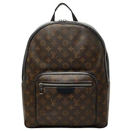Sac à dos Louis Vuitton Monogram Macassar Josh Marron Monogramme