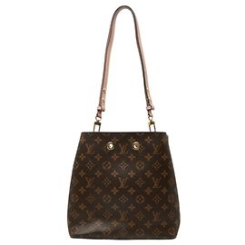 Bolsa de Ombro Louis Vuitton Monogram NeoNoe Marrom Monograma