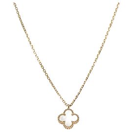 Collier Sweet Alhambra en nacre Van Cleef & Arpels Autre