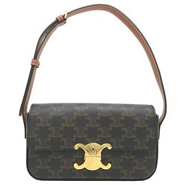 Céline Borsa a tracolla Celine Claude da donna Marrone