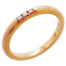 Anel Aliança Tiffany & Co. em Ouro Rosa 18K e Diamantes Outro