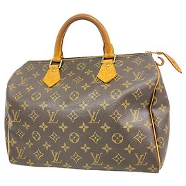 Bolsa Louis Vuitton Monogram Speedy 30 Marrom
