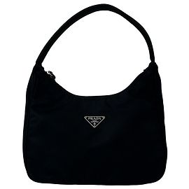 Borsa a tracolla Prada Mini Re Nylon Re Edition 2000 Nera Nero