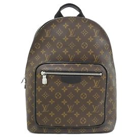 Louis Vuitton Monogram Macassar Josh Backpack Brown