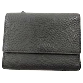 Louis Vuitton Tri-fold Wallet Black