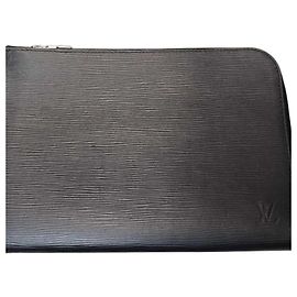 Louis Vuitton Pochette Jour PM Clutch Bag Noir