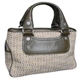 Céline Borsa CELINE C Macadam Boogie Multicolore Beige Cachi