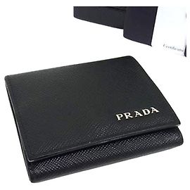 Prada Coin Case 2MM935 Black