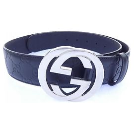 Gucci Standard Black Gürtel Schwarz