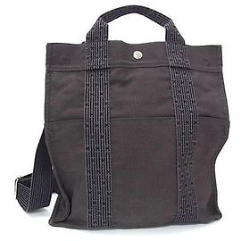 Hermès HERMES Herline Ad MM Backpack Brown