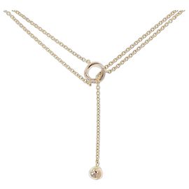 Collar Cartier Baby Trinity Pampille Dorado