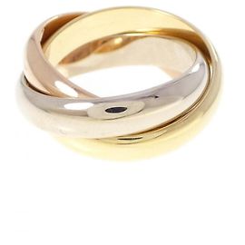 Anello Cartier Trinity in oro rosa bianco e giallo D'oro