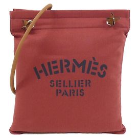 Hermès Sac Aline Shoulder Bag Rouge Doré