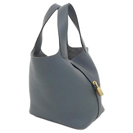Hermès Borsa Hermes Picotin Lock PM Blu