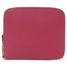 Hermès Monedero Hermes Silk'in Coin Purse Roja